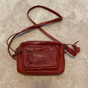 Spike & Sparraw Deep Red Crossbody Handbag
